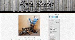 Desktop Screenshot of lindabroday.com